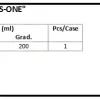 PLASTIC WARE Beaker, with Handle "AS-ONE", PE 2 beaker_with_handle_pe_as_one