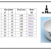 PORCELAIN WARE Crucible, Low Form 2 crucible_low_form