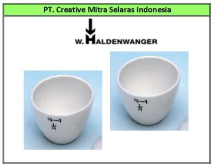 PORCELAIN WARE Crucible, Low Form crucible low form 1