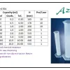 PLASTIC WARE Cylinder, Polypropylene 1 cylinder_pp