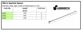 TOOLS Micro Spatula Spoon