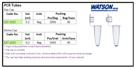 PIPETTOR & TIPS PCR Tubes