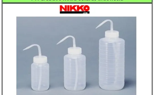 PLASTIC WARE Wash Bottle, LDPE wash bottle ldpe 1